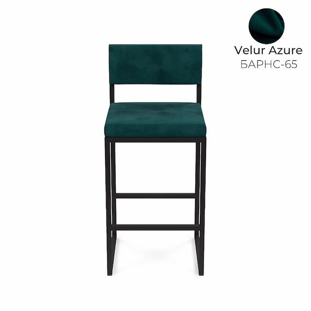 Барный стул Алсав Барнс-65 AL 301S Velur-Azure
