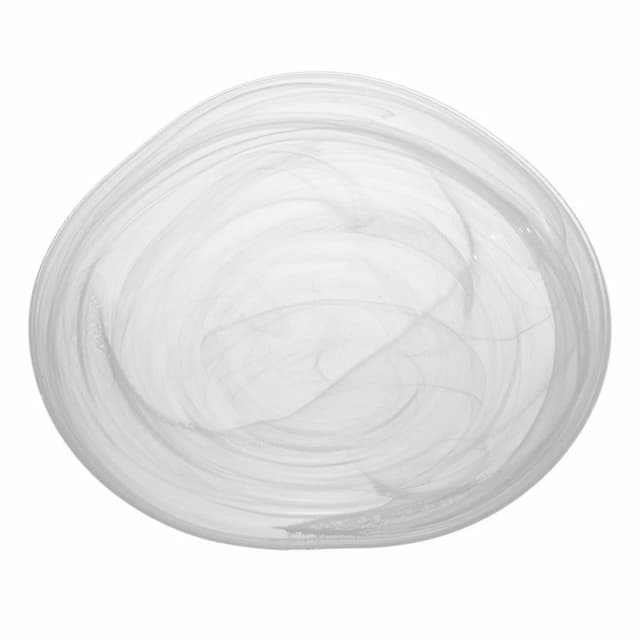 Блюдо ARDACAM Ventum ARD 1468.2 d 30 см h 6,5 см (стекло, цвет / декор белый)