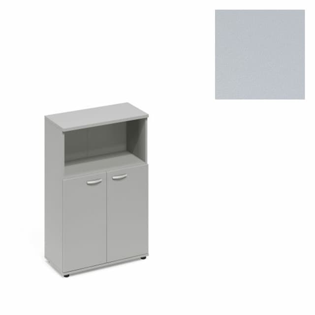 Шкаф средний полузакрытый Юнитекс А4 (78x36.4x119.4) А4 9363 СЕ серый