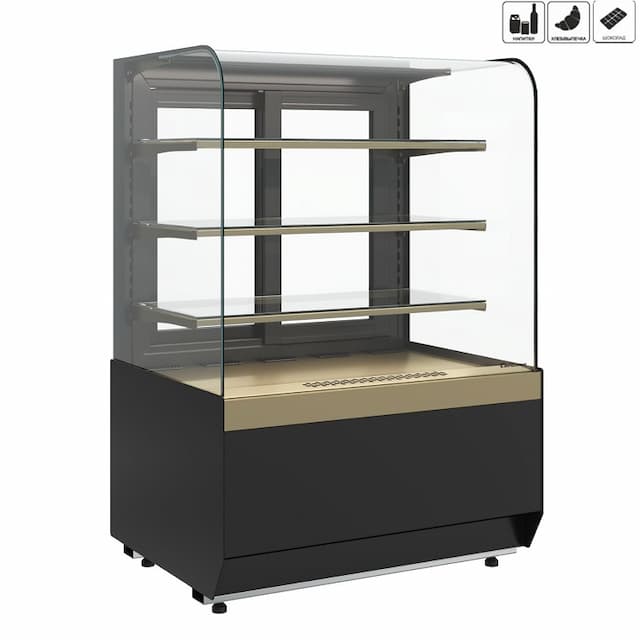 Витрина холодильная Carboma KR70 VM 0,9-1 LIGHT (9005-0109)