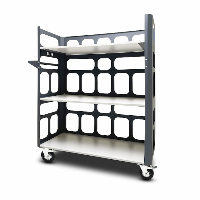 Тележка-стеллаж Helen HC12/3 для хранения и перевозки белья