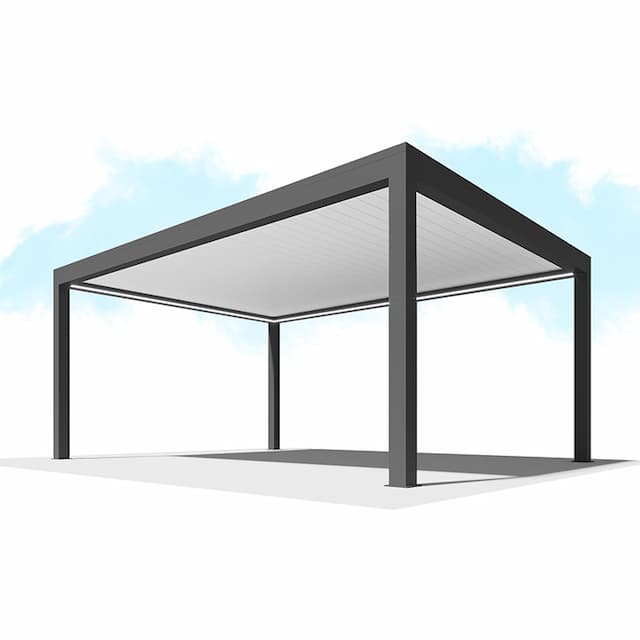 Пергола Сити-Форм Pergola В500-25П Bioclimatic с поворотными ламелями ЛАМЕЛЬ 250 X 53 (6,0х3,5) 1 модуль