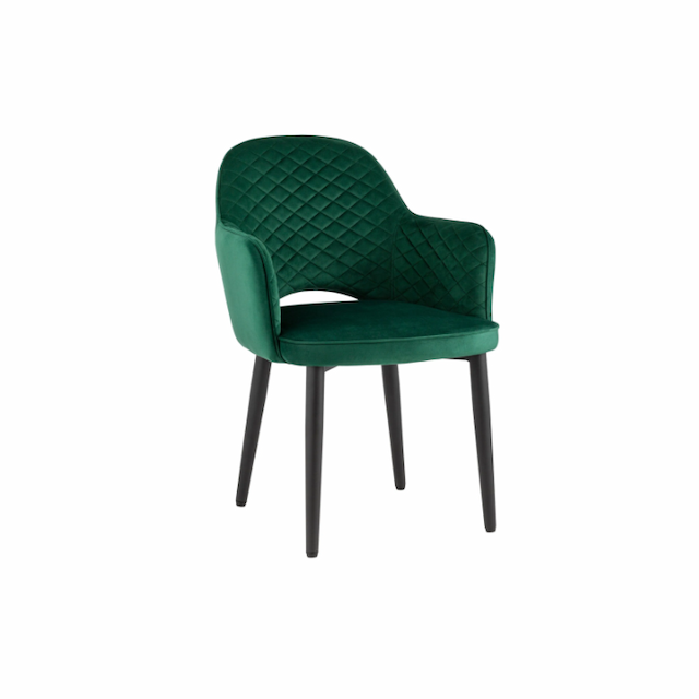 Стул-кресло Клен Веспер сгр116/7 с простежкой NP (изумрудный)