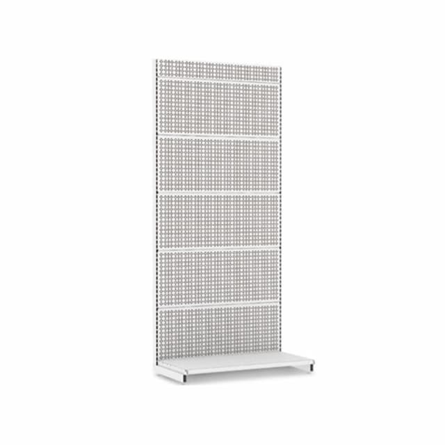 Пристенный перфорированный стеллаж Cryspi Eco Line L=665 мм H=2250 мм