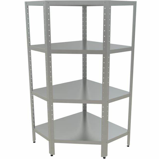 Стеллаж кухонный угловой КОБОР СКУ-3/3-100/100