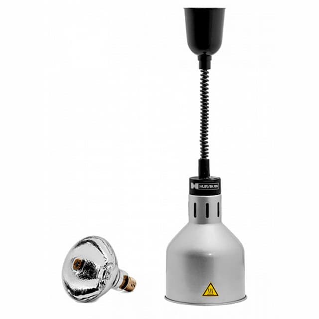 Инфракрасная лампа Hurakan HKN-DL775 серебро
